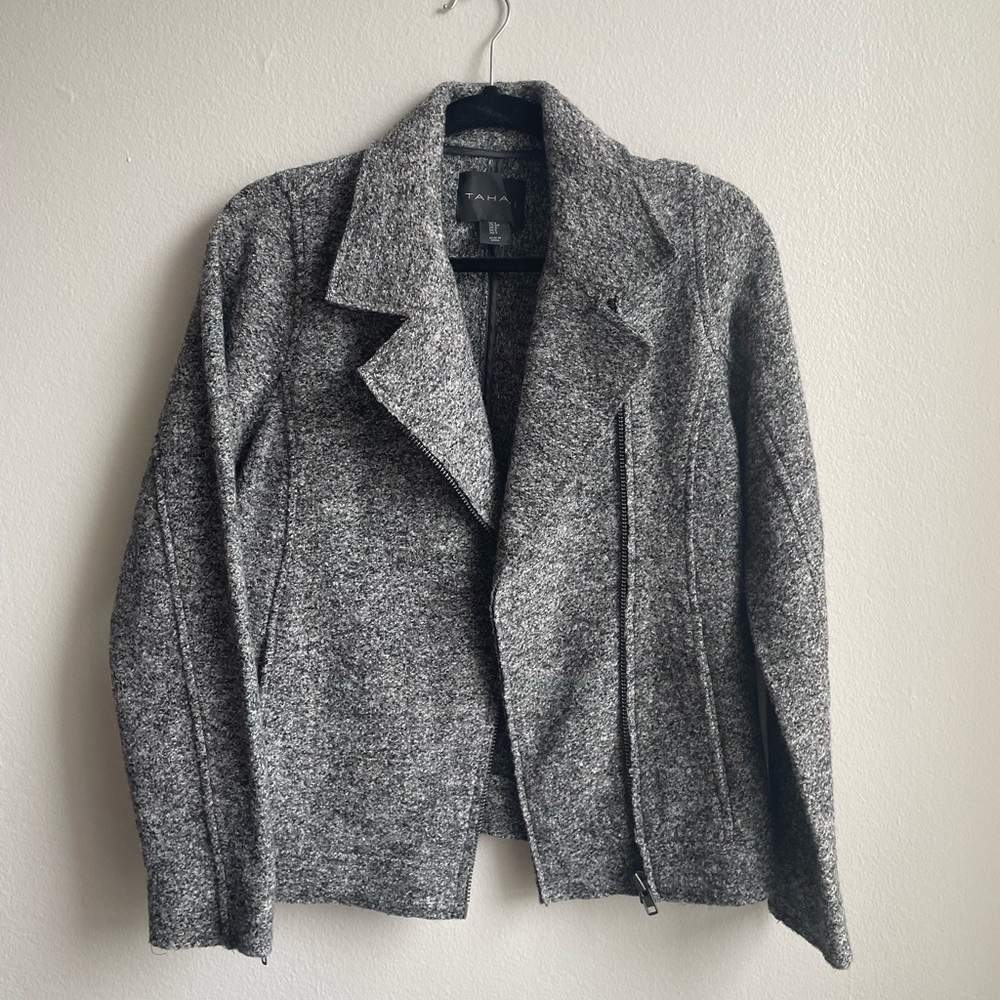 Tahari Grey Jacket